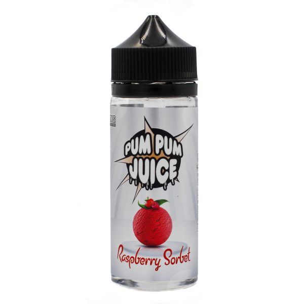 Bottle of Pum Pum Juice - Raspberry Sorbet