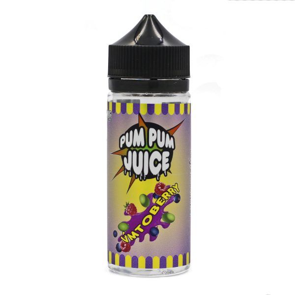 Bottle of Pum Pum Juice - Vimtoberry