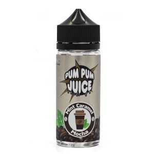 Bottle of Pum Pum Juice - Mint Caramel Mocha