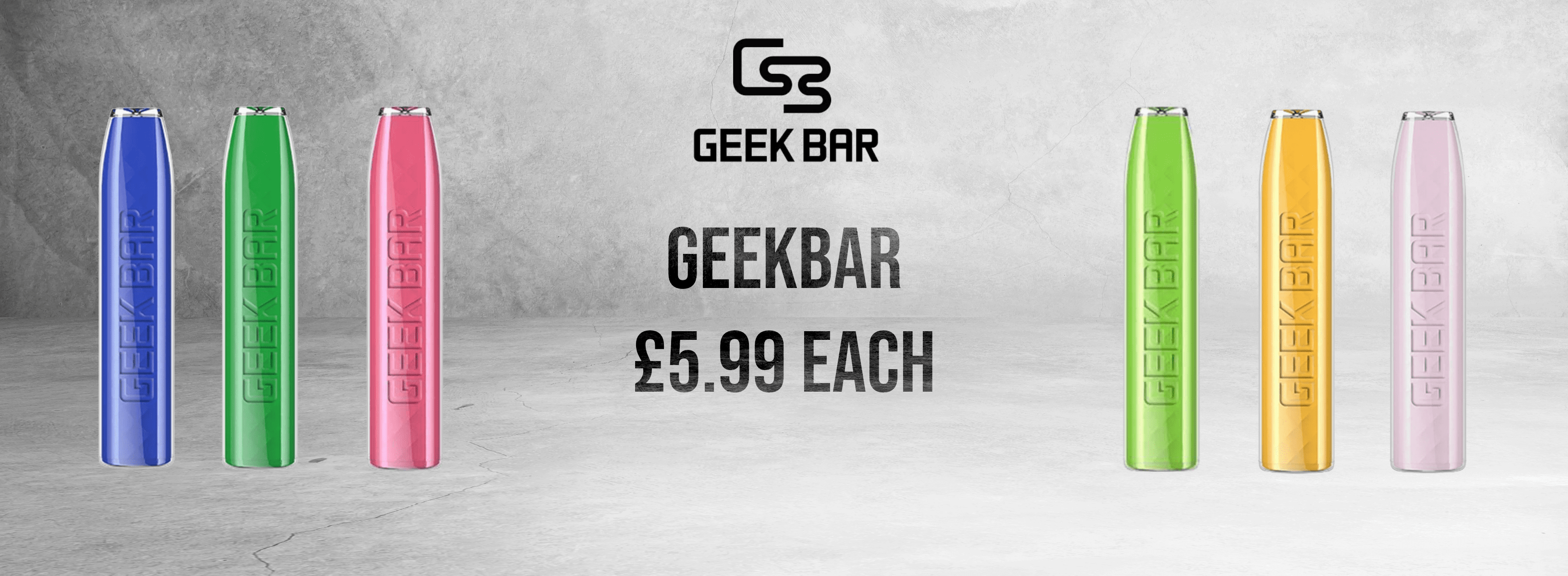 Advert for Geek Bar disposable vapes