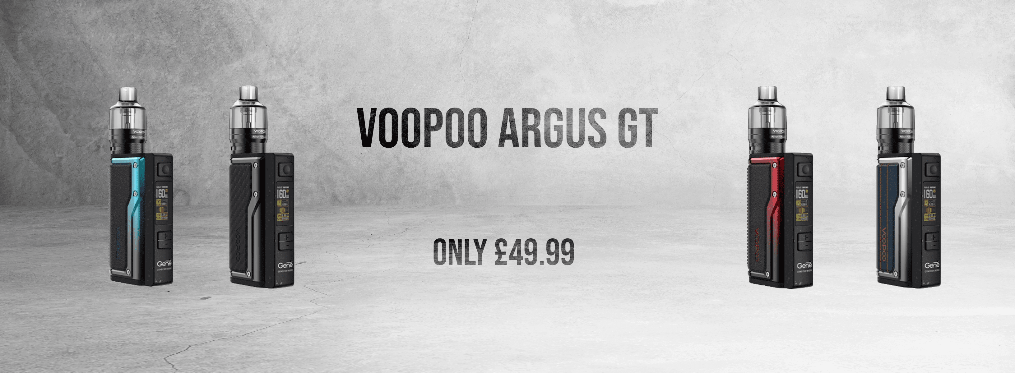 Advert for the VooPoo Argus GT